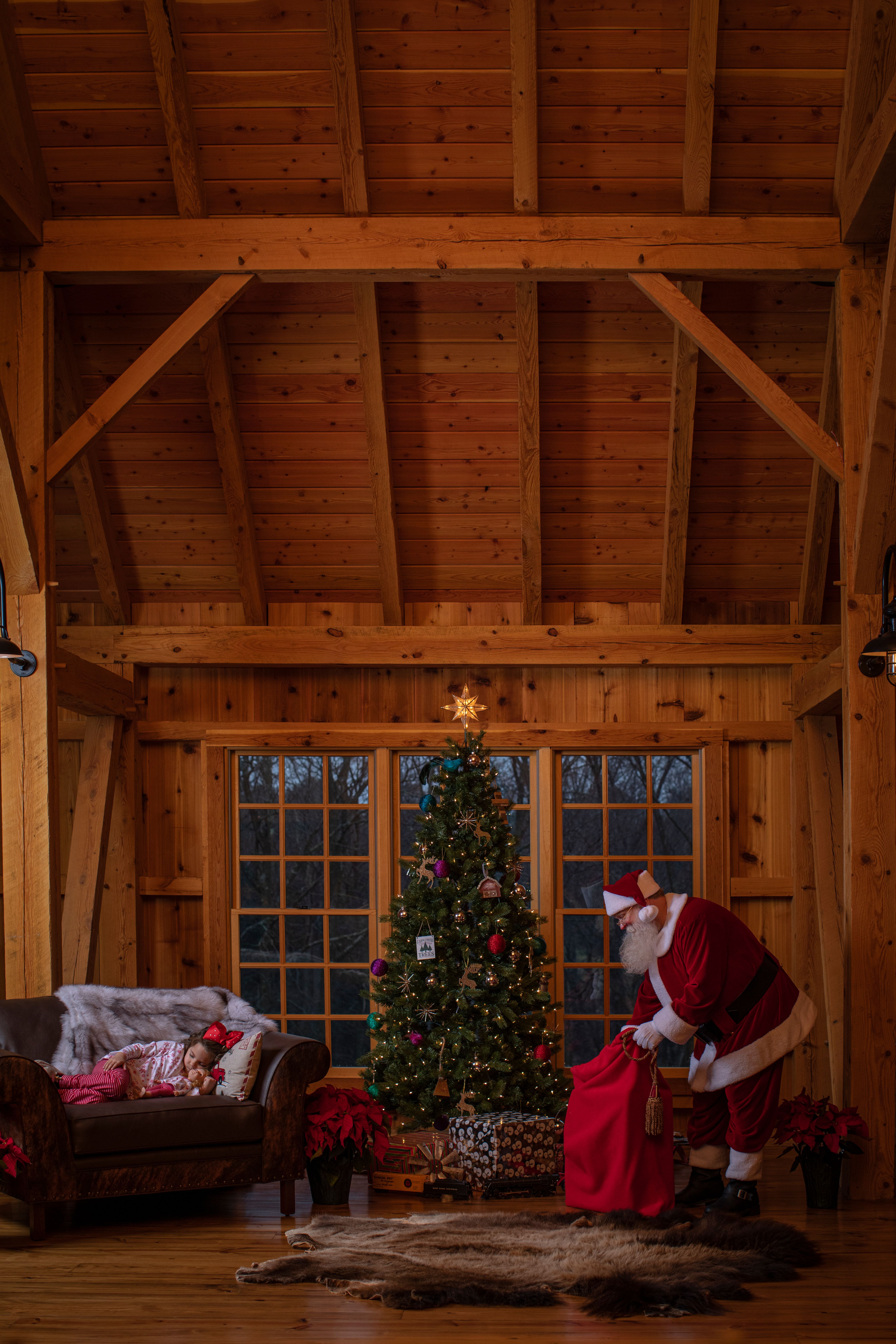 Santa Claus delivers your presents in Central Pennsylvania